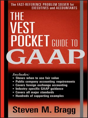 cover image of The Vest Pocket Guide to GAAP